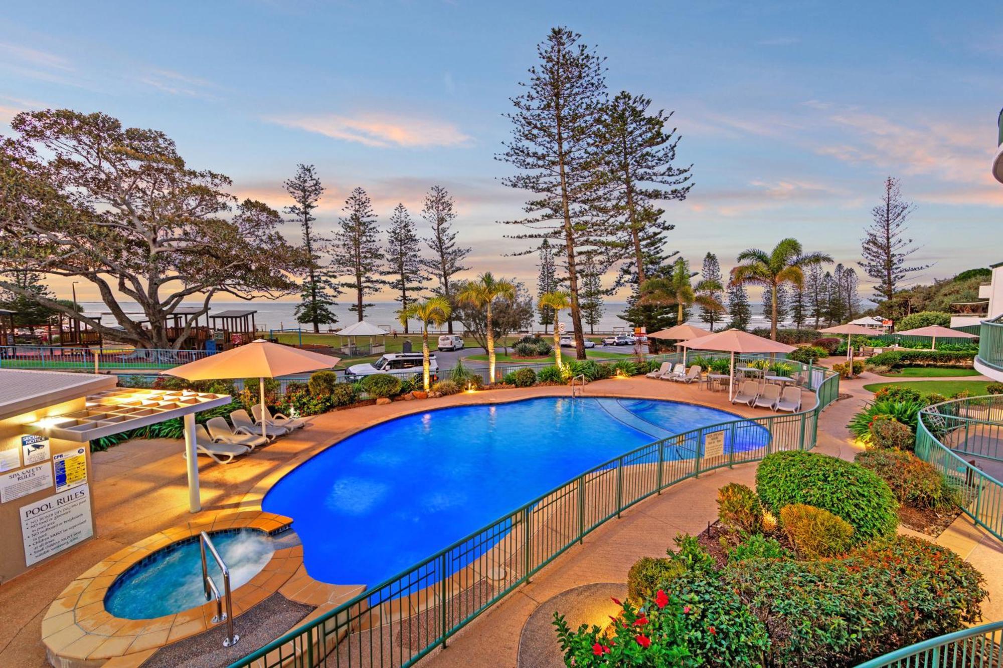 The Norfolks On Moffat Beach Caloundra Dış mekan fotoğraf